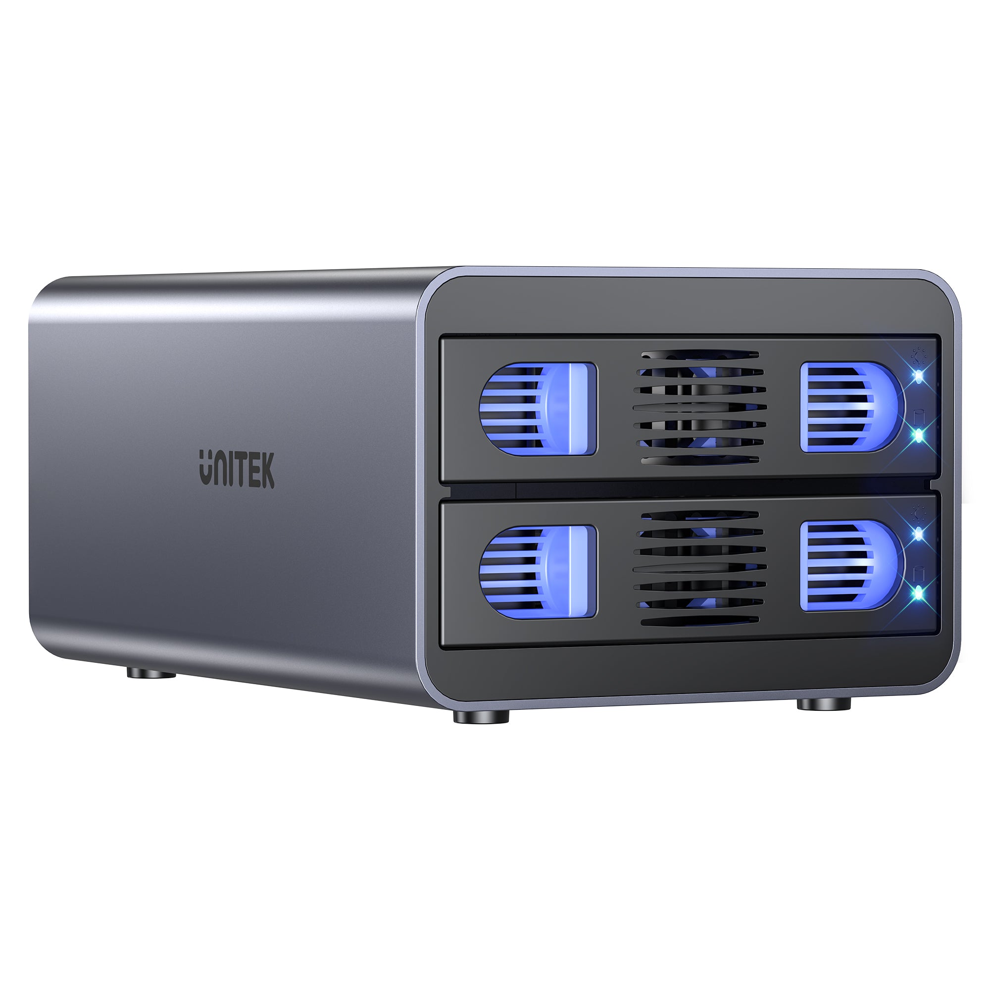 2 Bay External Hard Drive Enclosure