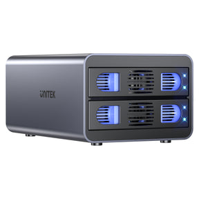2 Bay External Hard Drive Enclosure