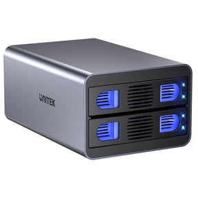 2 Bay External Hard Drive Enclosure