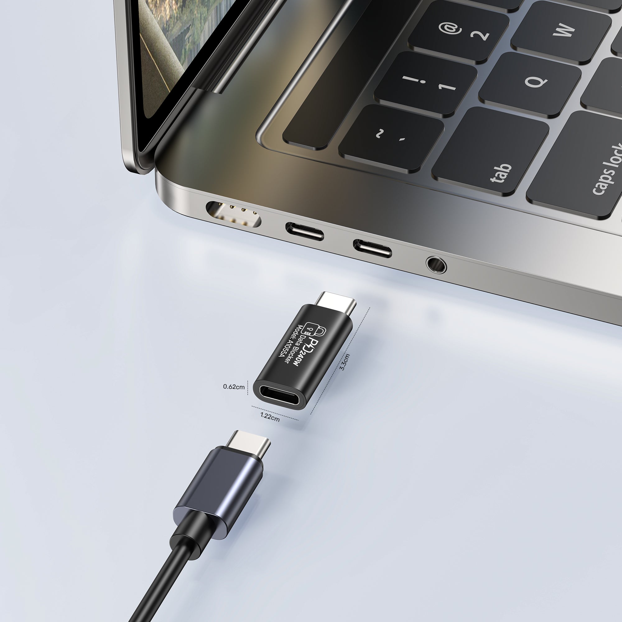 DataShield USB-C Data Blocker Adapter
