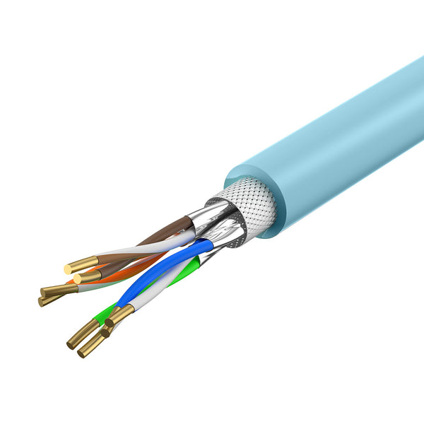 Cable reseau RJ45 male SF-UTP Cat 5e gris- 0.25m Cable reseau RJ45 male SF-UTP Cat 5e gris- 0.25m