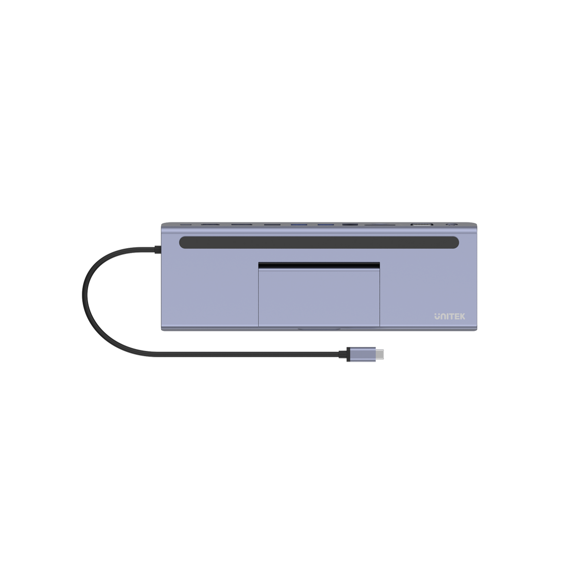 uHUB 11+ 11-in-1 USB-C Ethernet Hub with MST Triple Monitor, 100W Power Delivery and Dual Card Reader