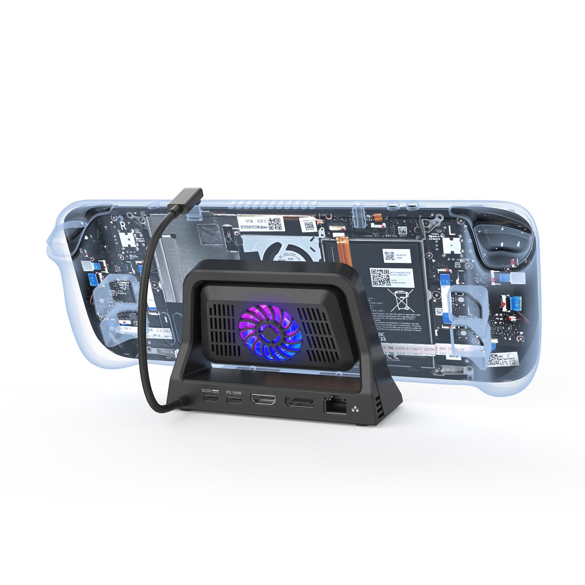 Cooling Dock Pro for Steam Deck | UNITEK