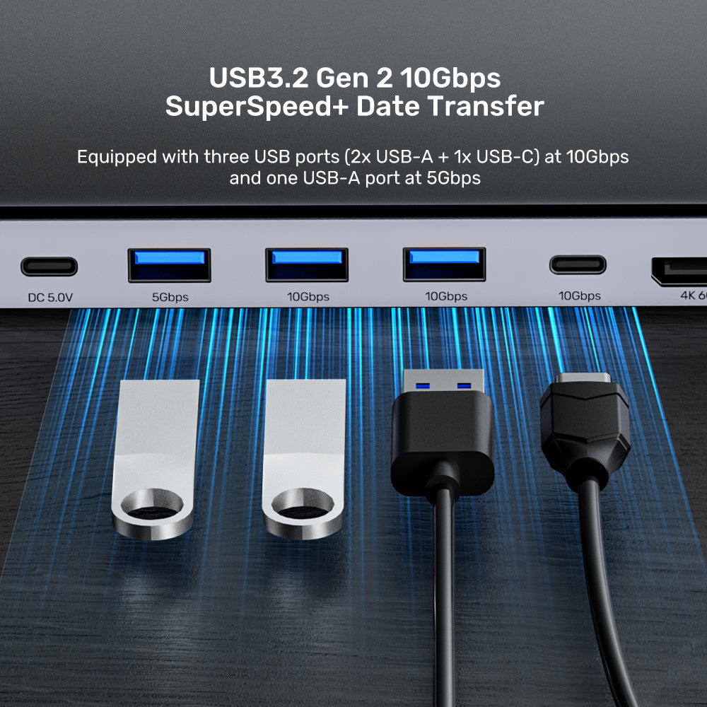 uHUB15+ USB-C Triple 4K KVM Docking Station