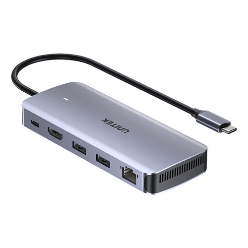 Hub M 6-in-1 USB-C Hub with M.2 SSD Enclosure | UNITEK