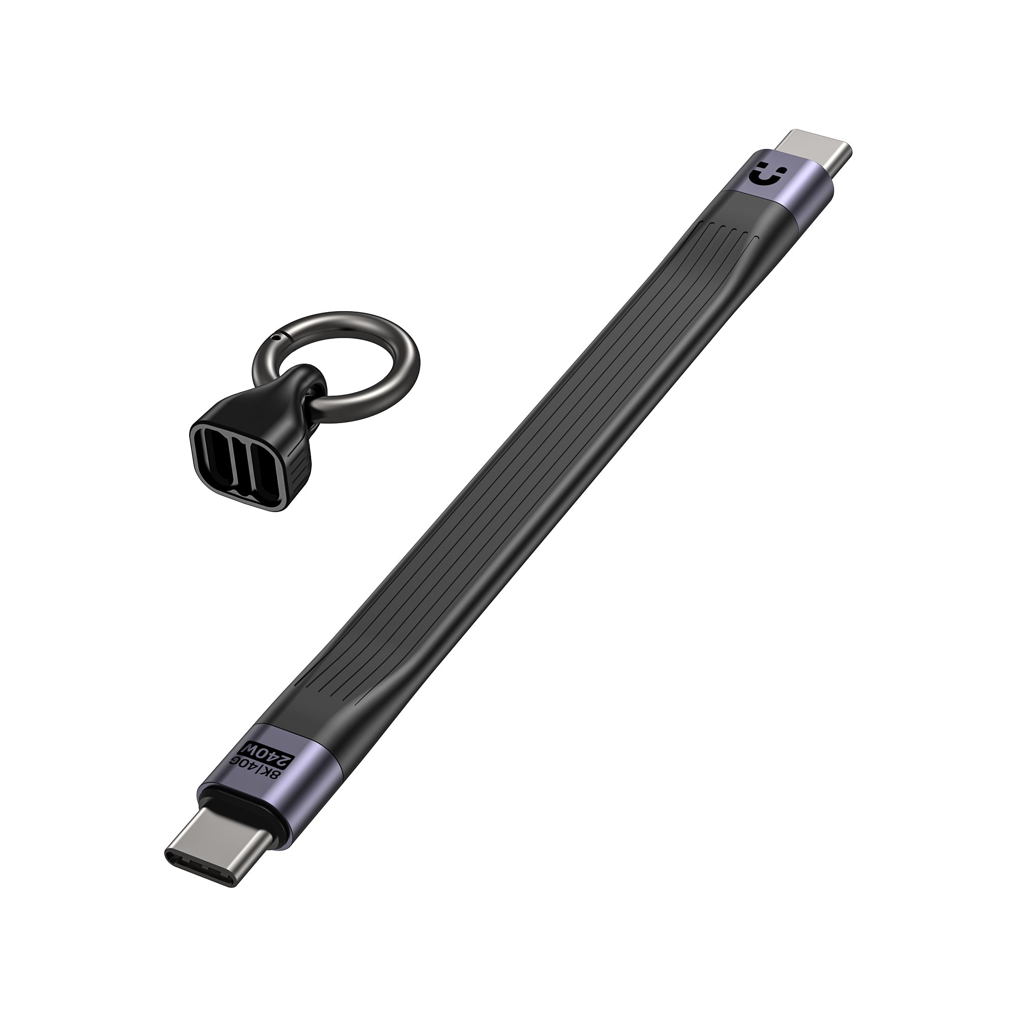 Full-Featured USB4 Keychain Cable with 240W PD | UNITEK