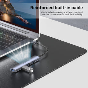 4 in 1 USB C Hub