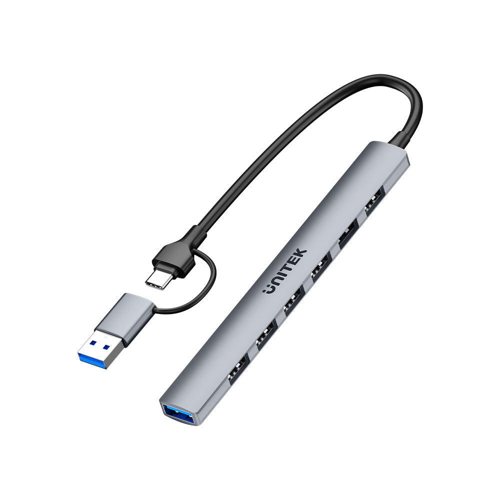 Union Hub uHUB S7 7-in-1 5Gbps Hub with 7 USB-A Ports | UNITEK