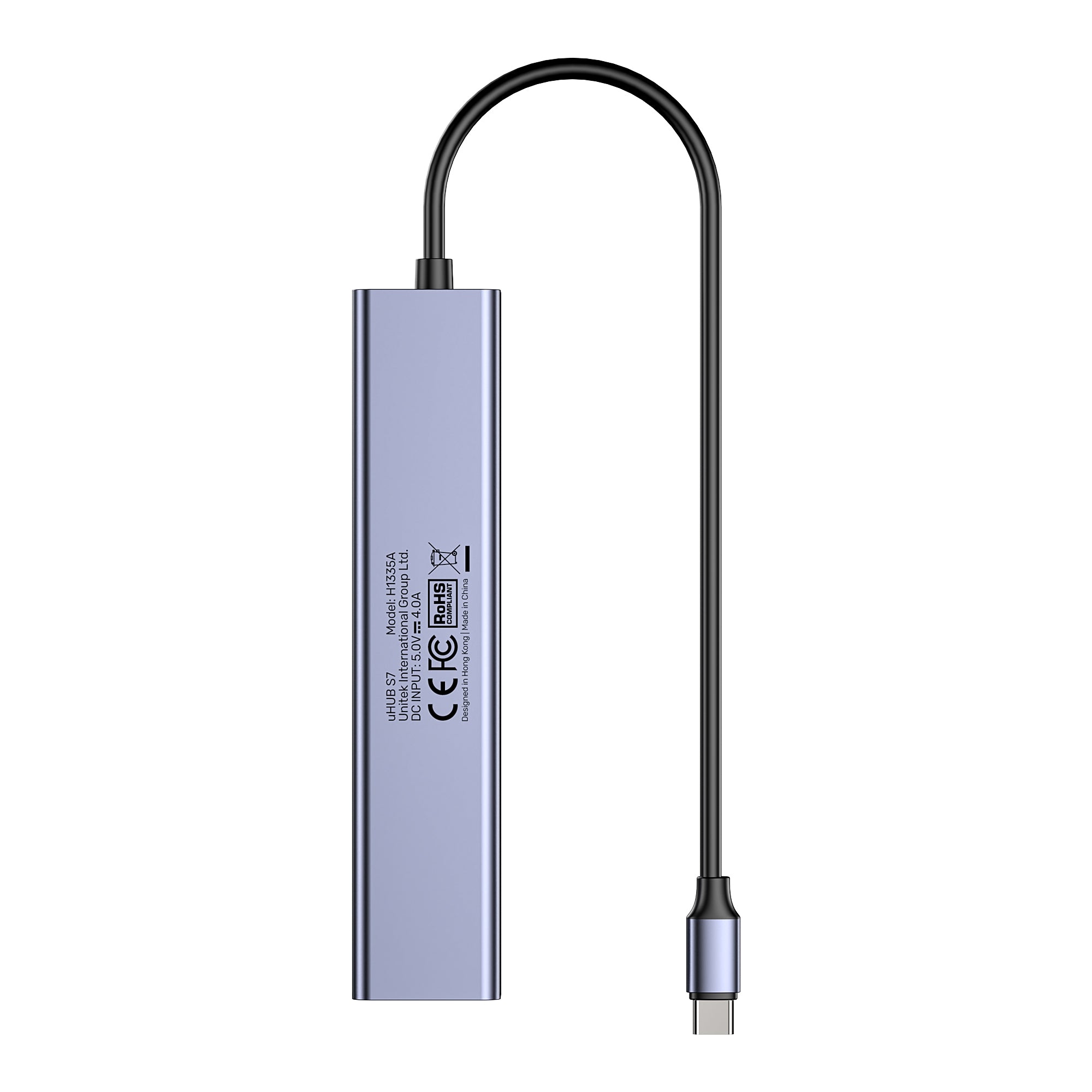 uHUB S7+ 7-in-1 USB-C Hub With 3 USB-C 10Gbps Ports and 4 USB-A 5 Gbps Ports