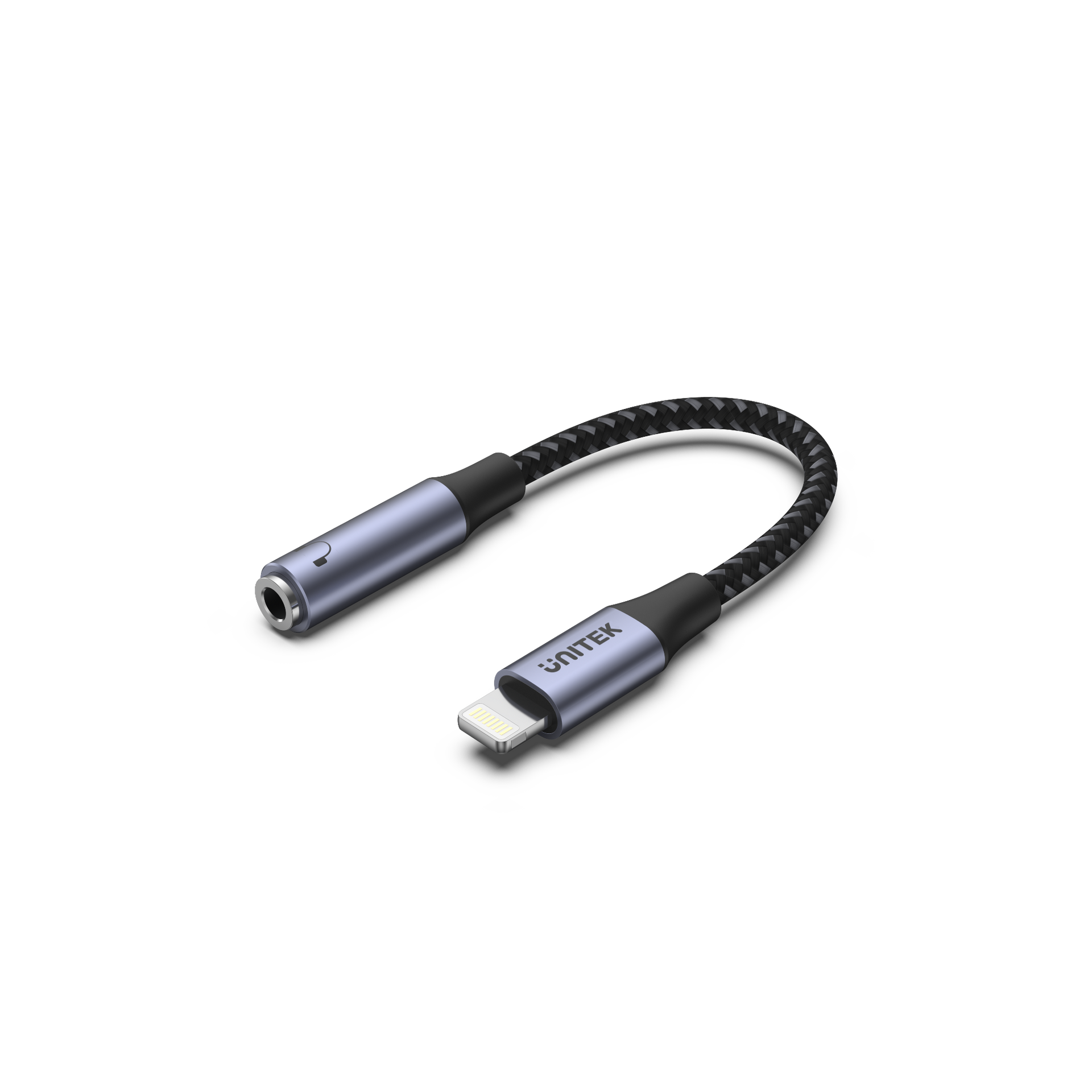 Lightning - 3.5mm ヘッドセットジャックアダプター | UNITEK