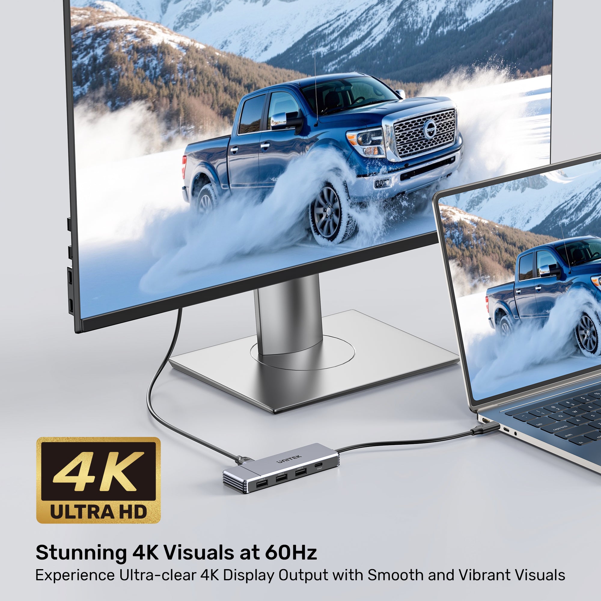 Omni H6+ 6-in-1 USB-C Hub with PD 100W