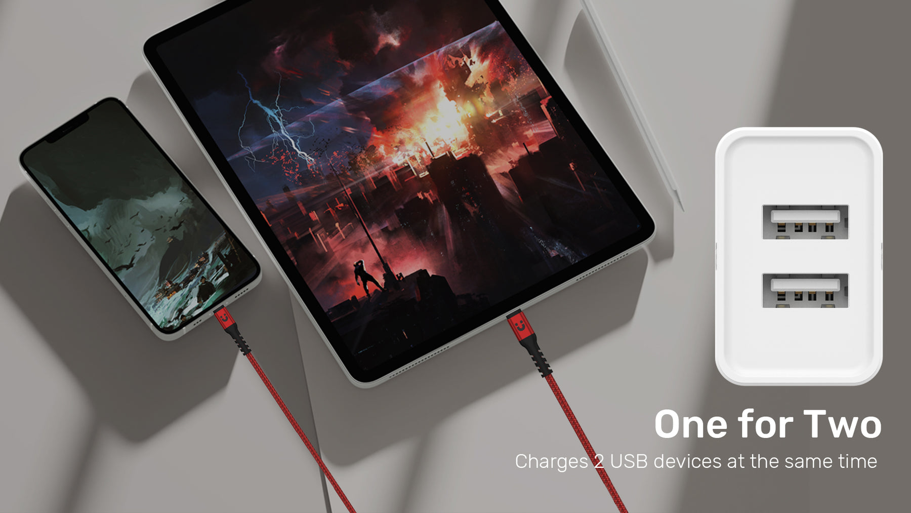Travel Cube USB Charger
