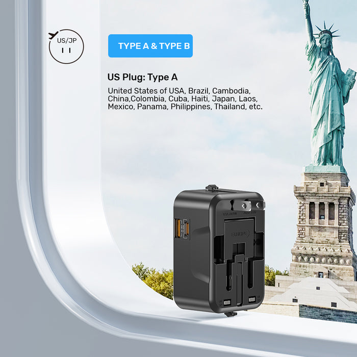 Universal Driver Adapter 20W Universal Travel Adapter | UNITEK