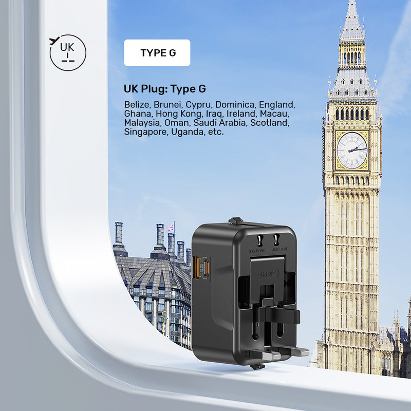 20W Universal Travel Adapter | UNITEK
