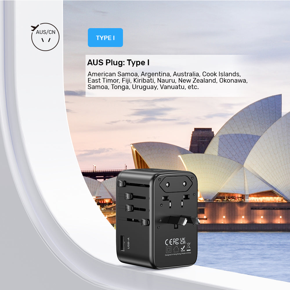 GaN 100W Universal Travel Adapter