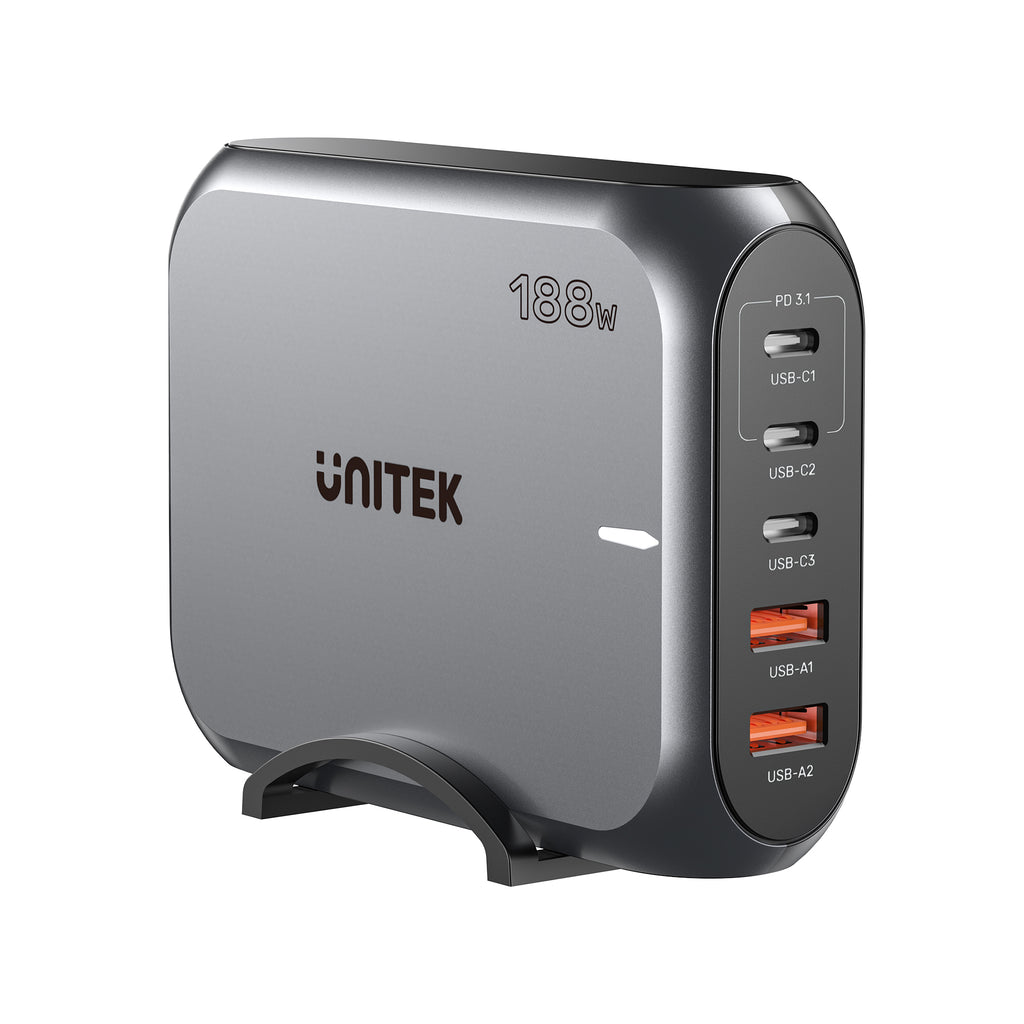 188W PD3.1 Desktop GaN Charging Station | UNITEK
