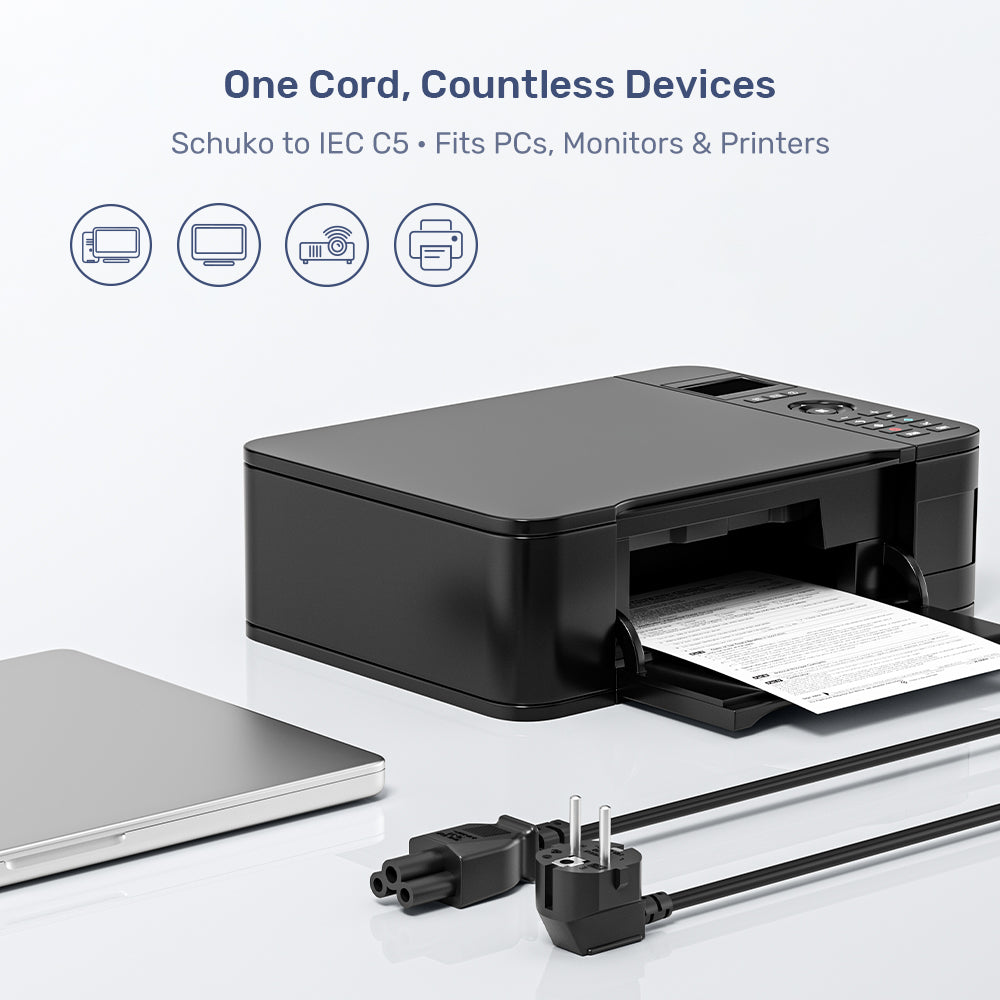 Straight Power Cord