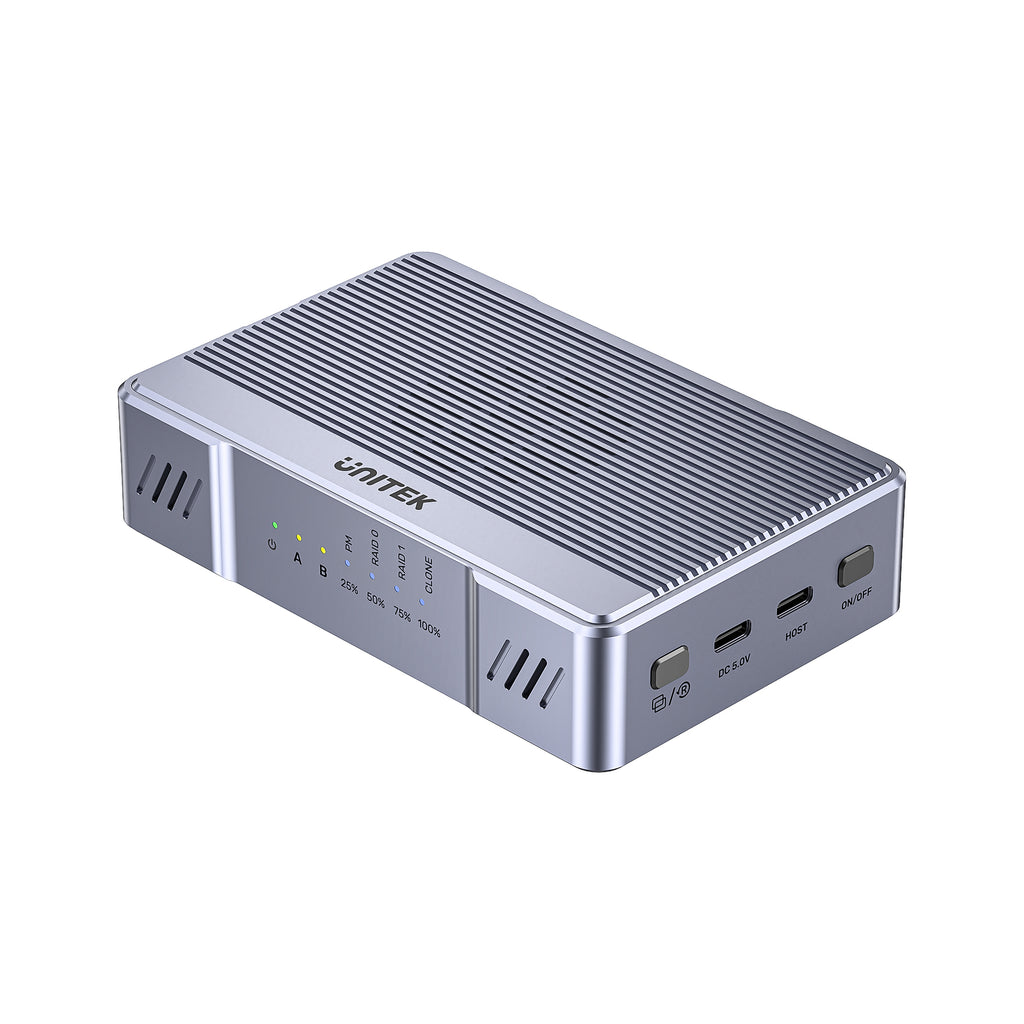 SolidForce 20Gbps 듀얼 베이 RAID M.2 SSD 인클로저