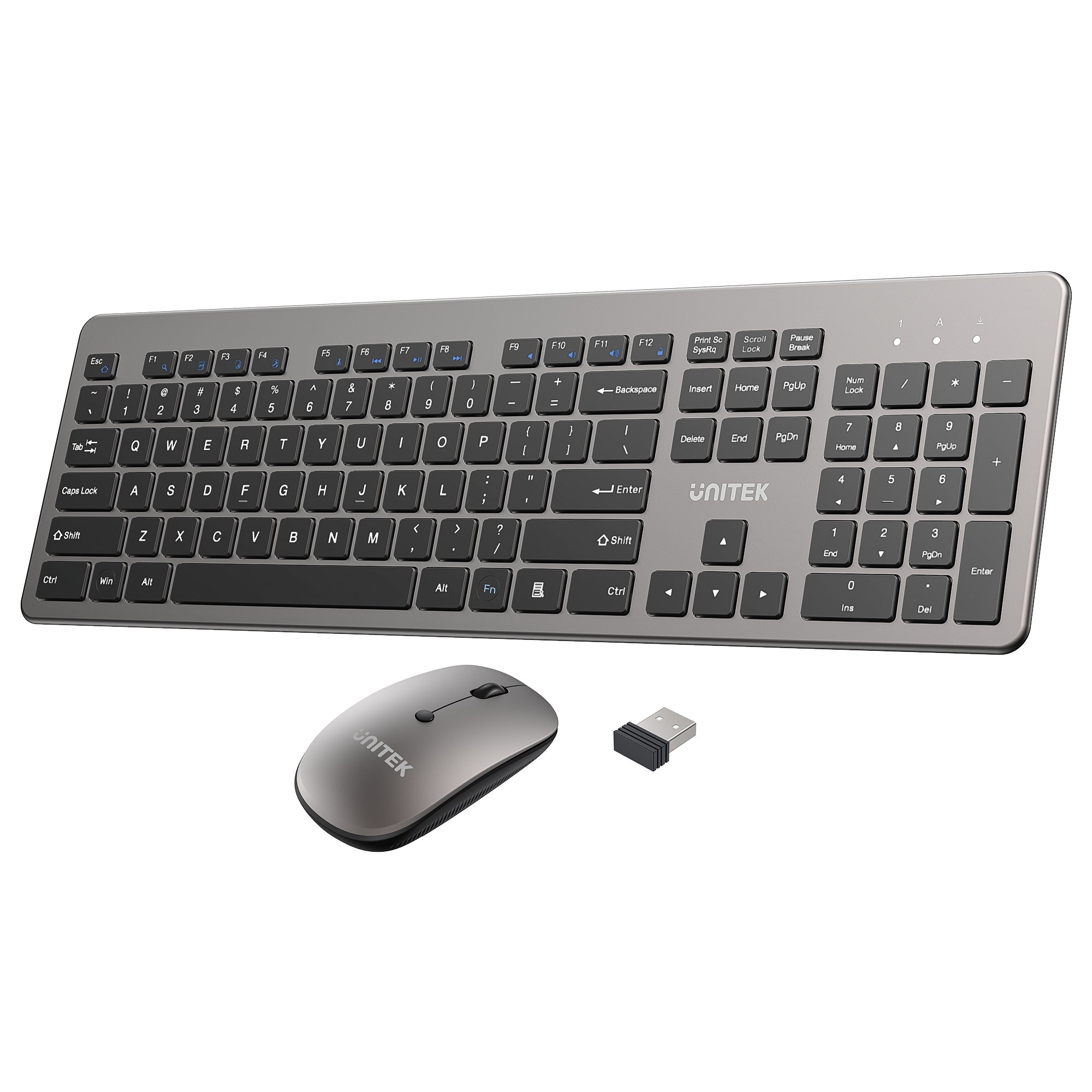 SlimDuo 2.4GHz Wireless Keyboard and Mouse Combo