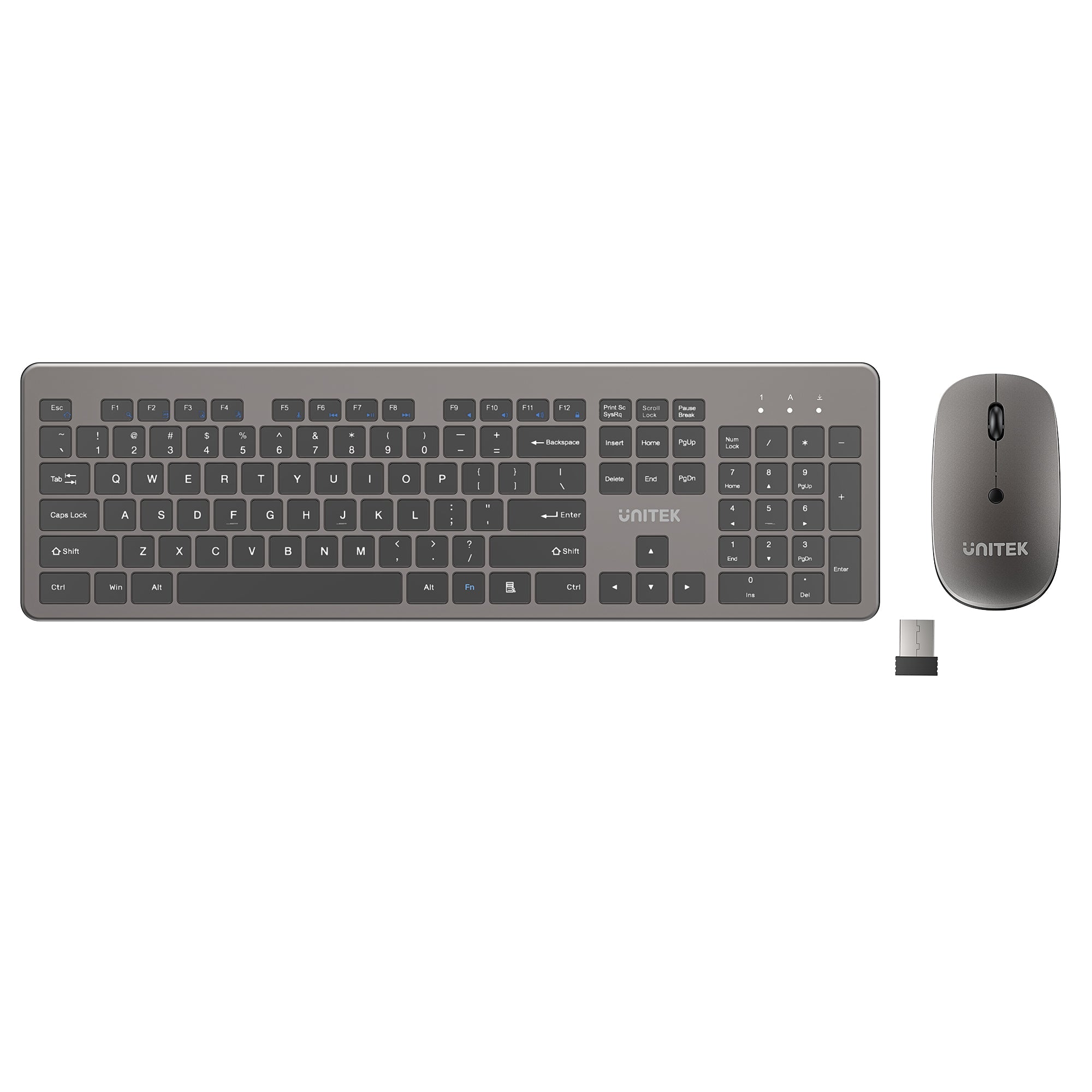 SlimDuo 2.4GHz Wireless Keyboard and Mouse Combo