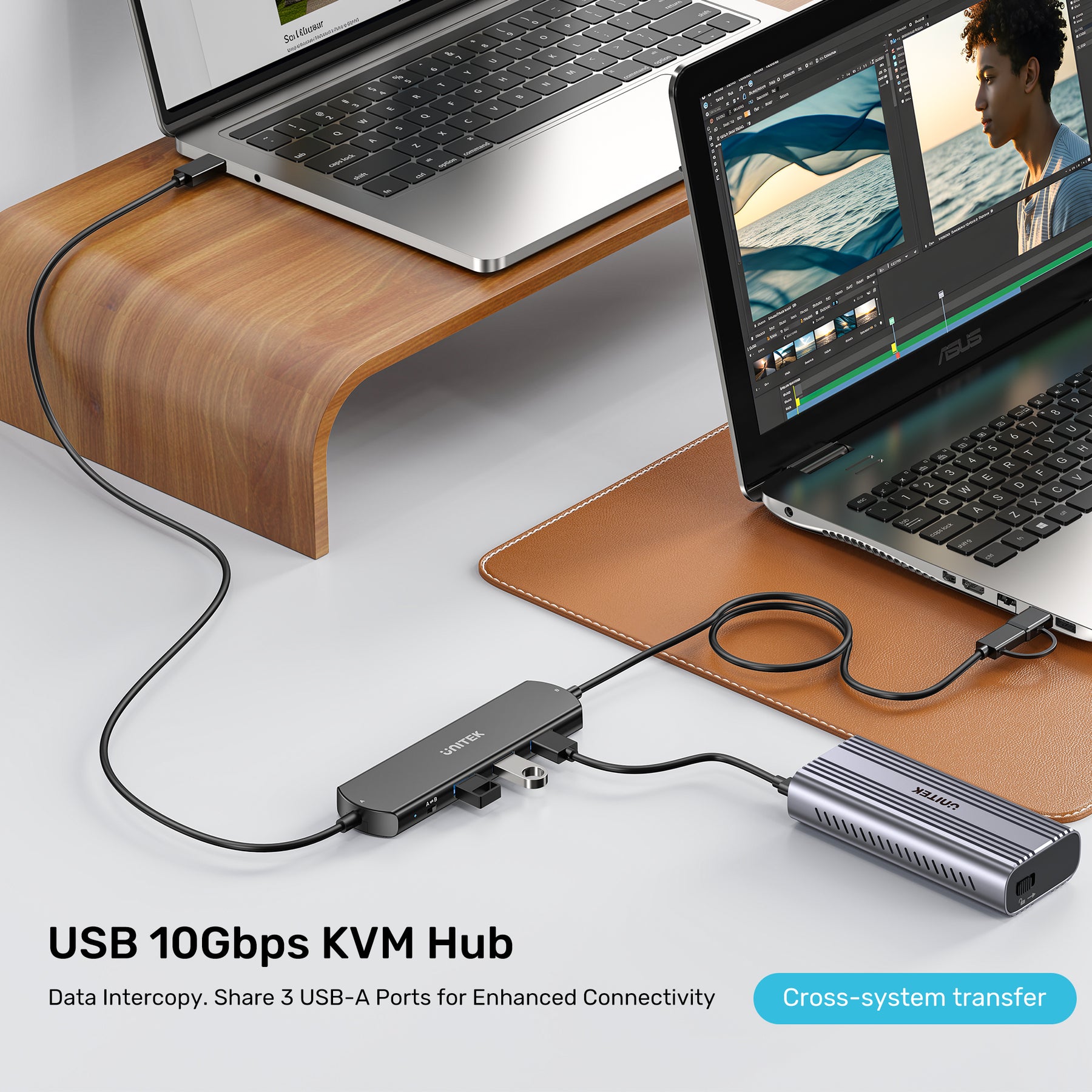 USB 10Gbps KVM Hub