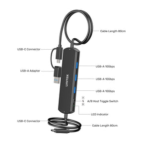 USB 10Gbps KVM Hub