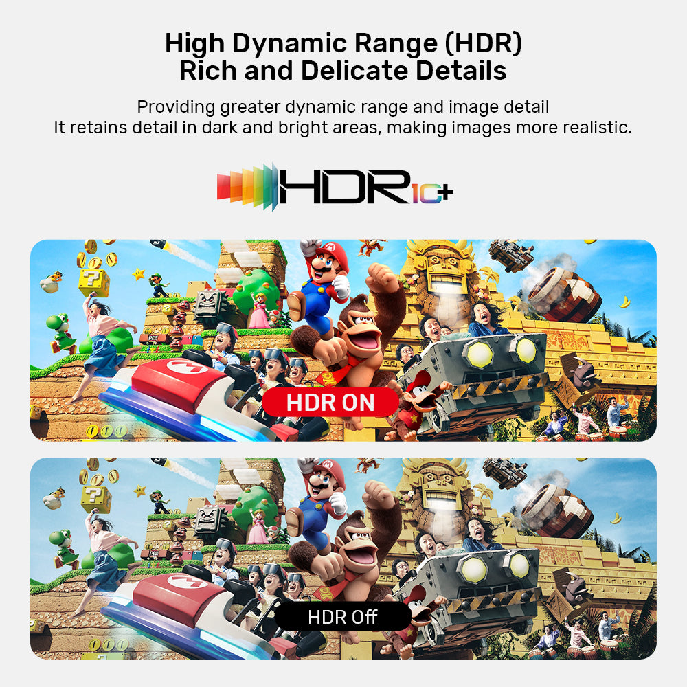 USB-C to HDMI 4K@60Hz Cable with PD 100W