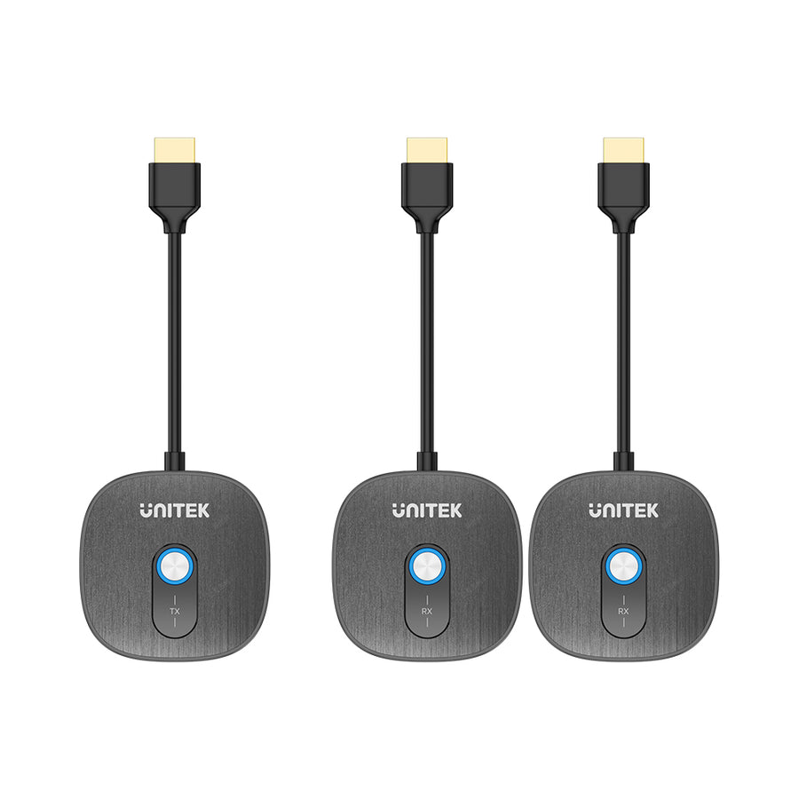 Remote Hdmi Wireless 1080p HDMI Transmitter with Dual Receivers | UNITEK