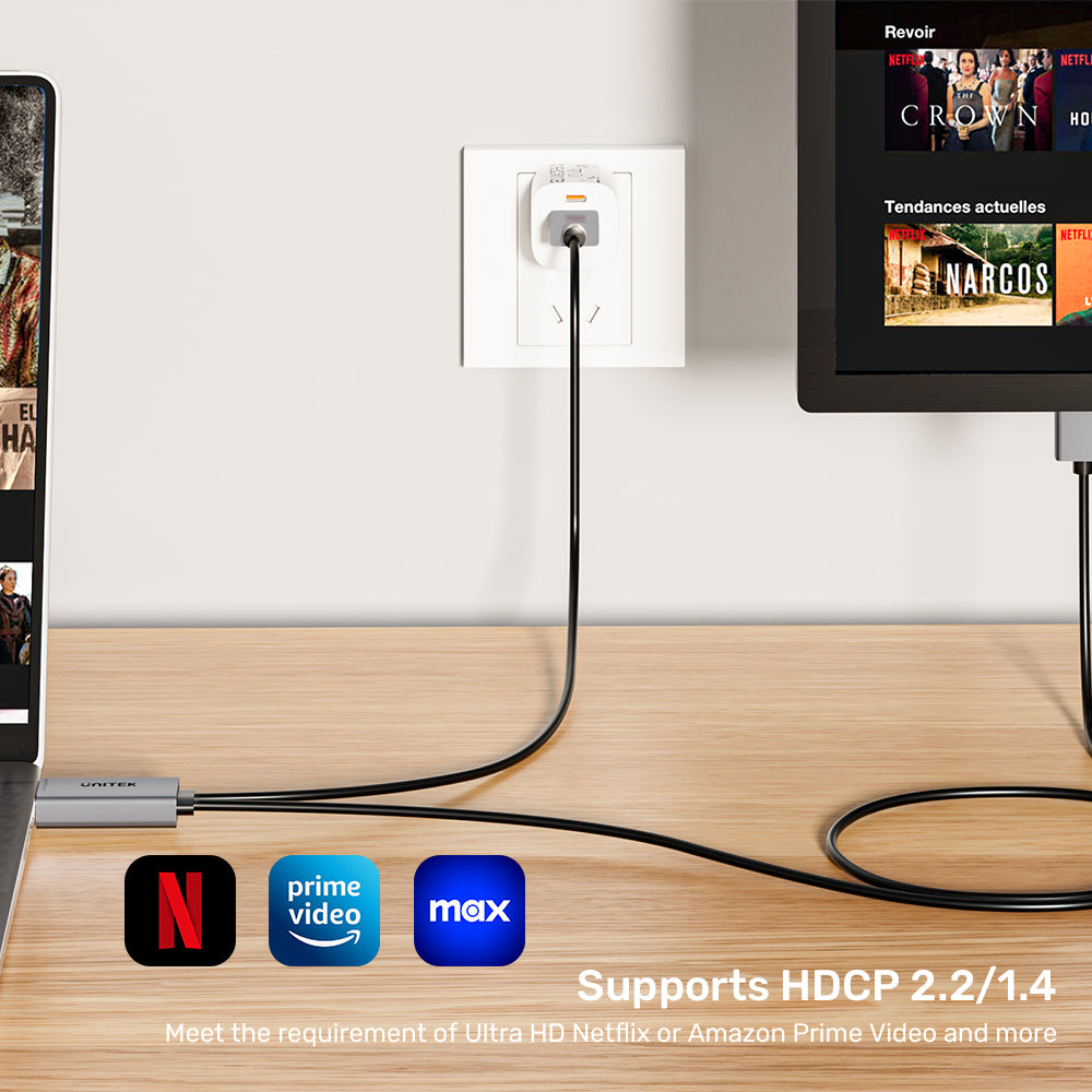 HDMI to DisplayPort 4K Cable 1.8M
