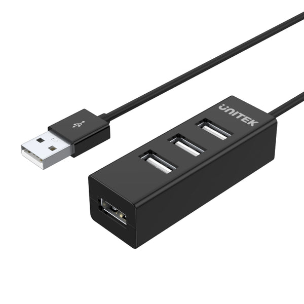 Connekt Gear 25-0054 – Hub USB 2.0 A 4 Porte – Plug & Play, Protezione Sovracorrente