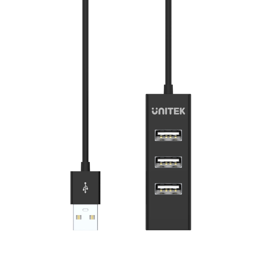 4 Ports USB 2.0 Hub (80cm Cable)