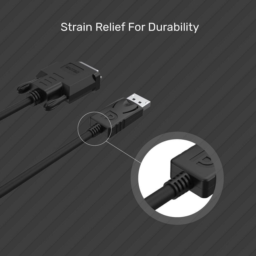 DisplayPort to DVI Cable