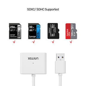 USB3.0 SD / Micro SD Card Reader