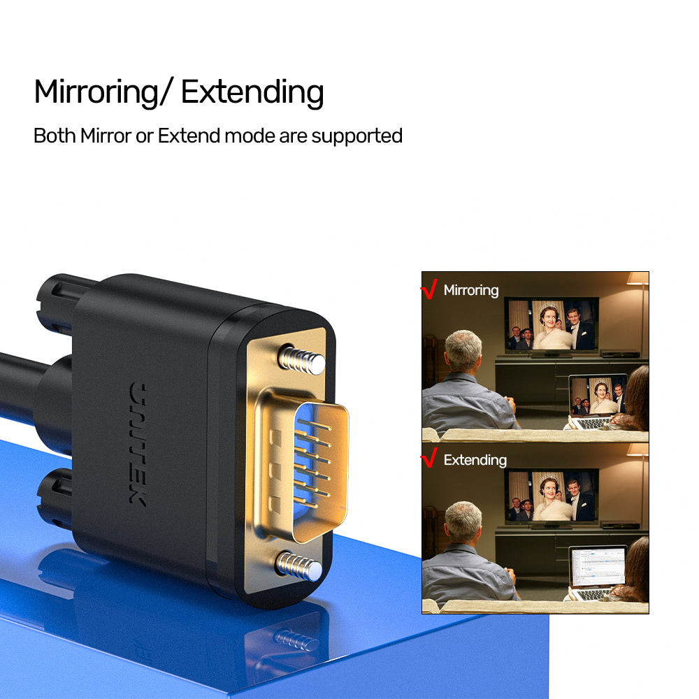 VGA 15 Pin (3C+6) Monitor Cable 1-30M