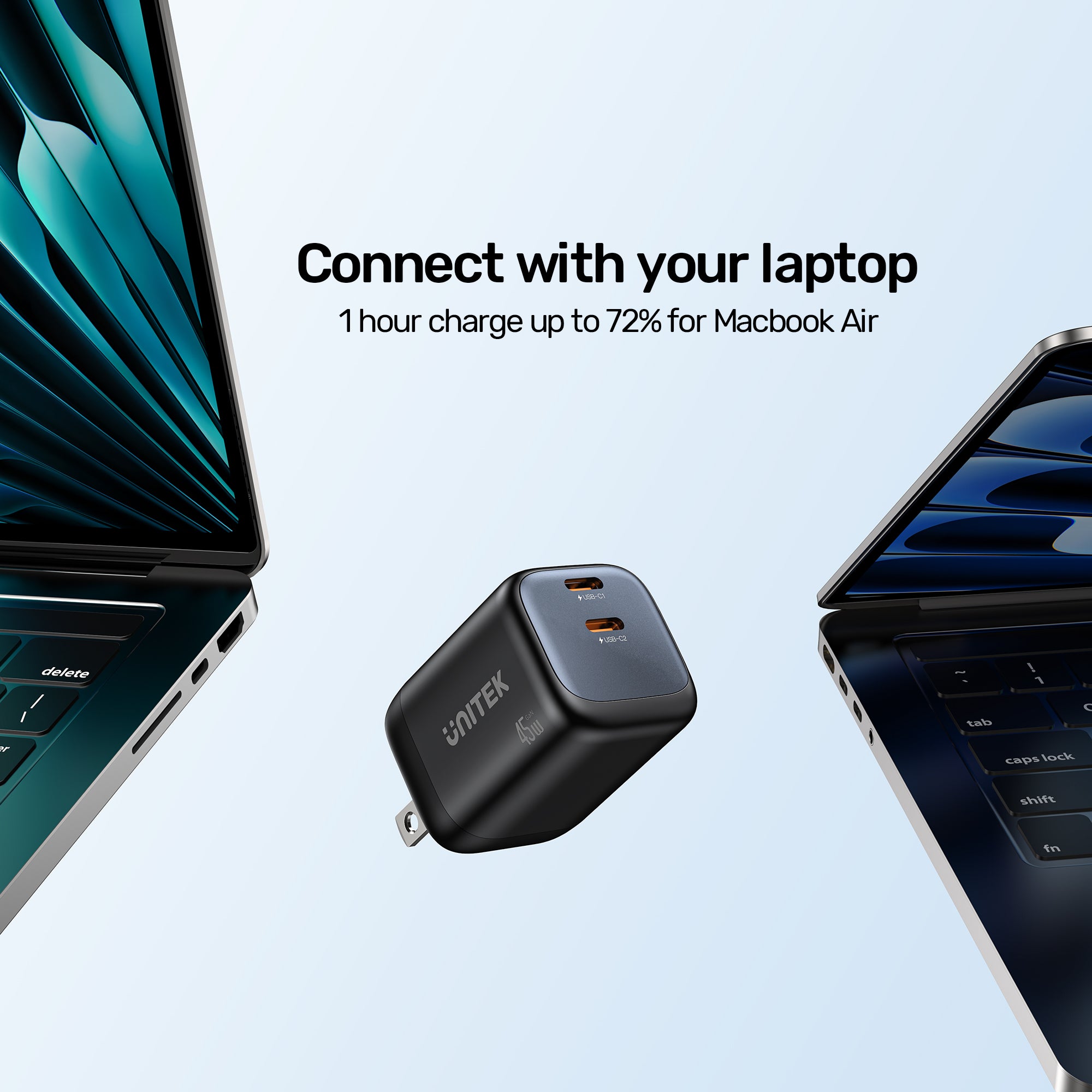 Zeno 45W GaN Wall Charger