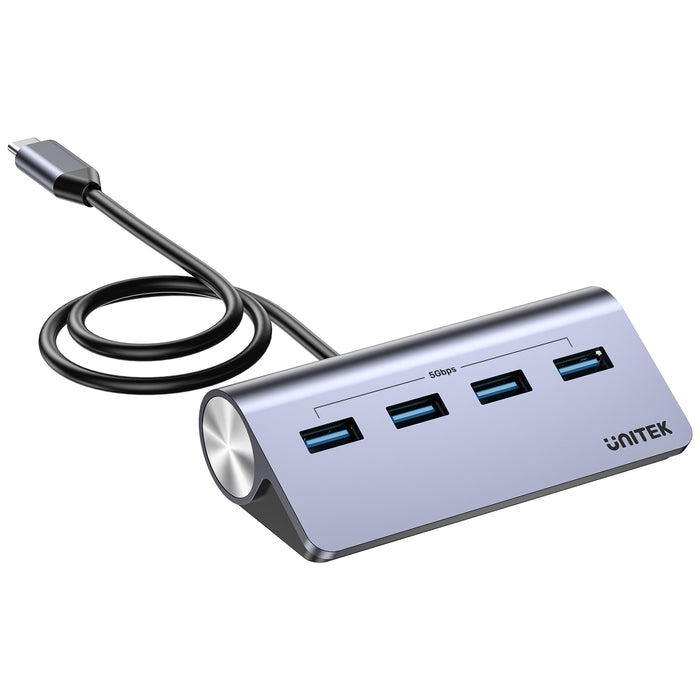 uHUB Q4 4-in-1 USB-C Hub with 4 Ports USB-A | UNITEK
