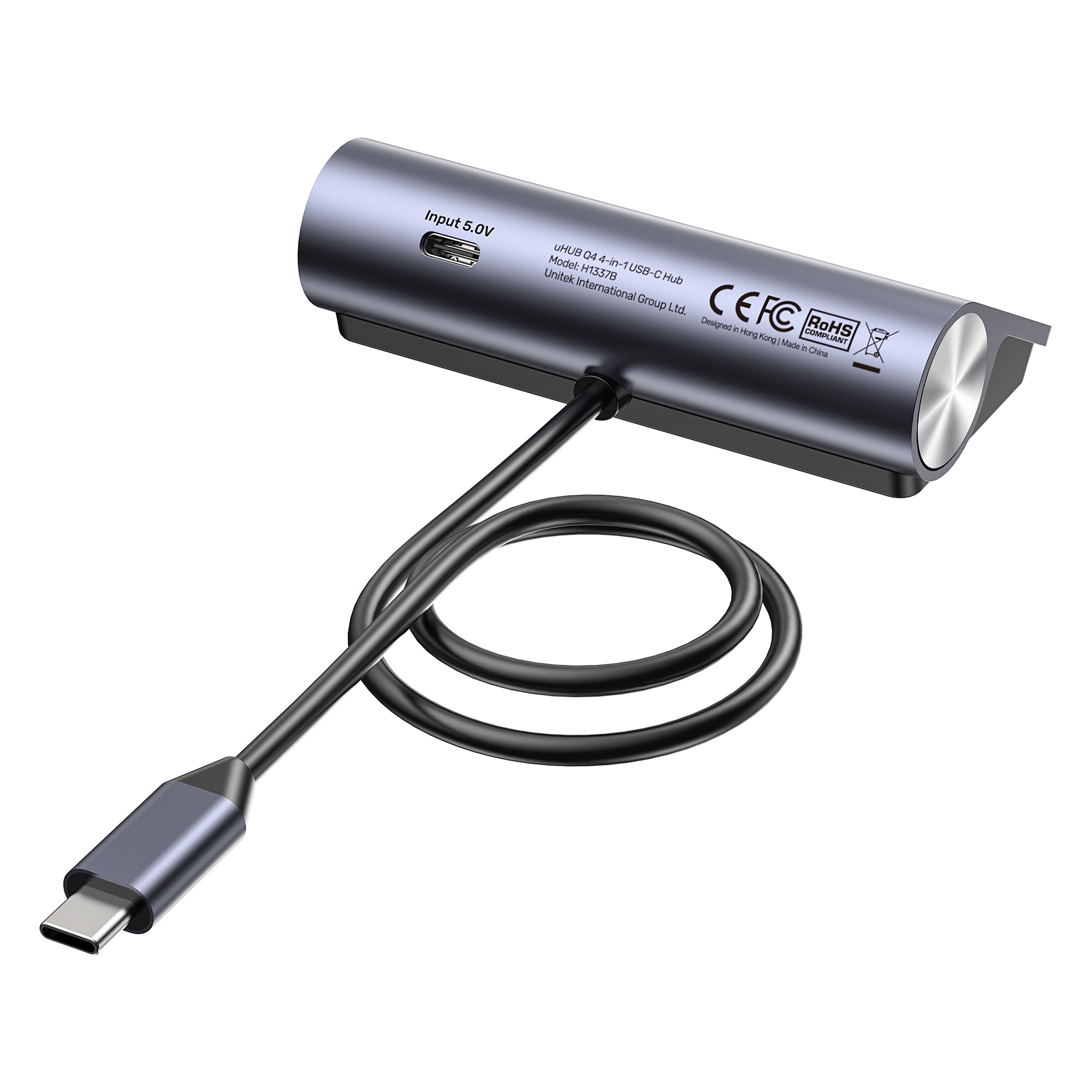 uHUB Q4 4-in-1 USB -C Hub with 4 Ports USB-A