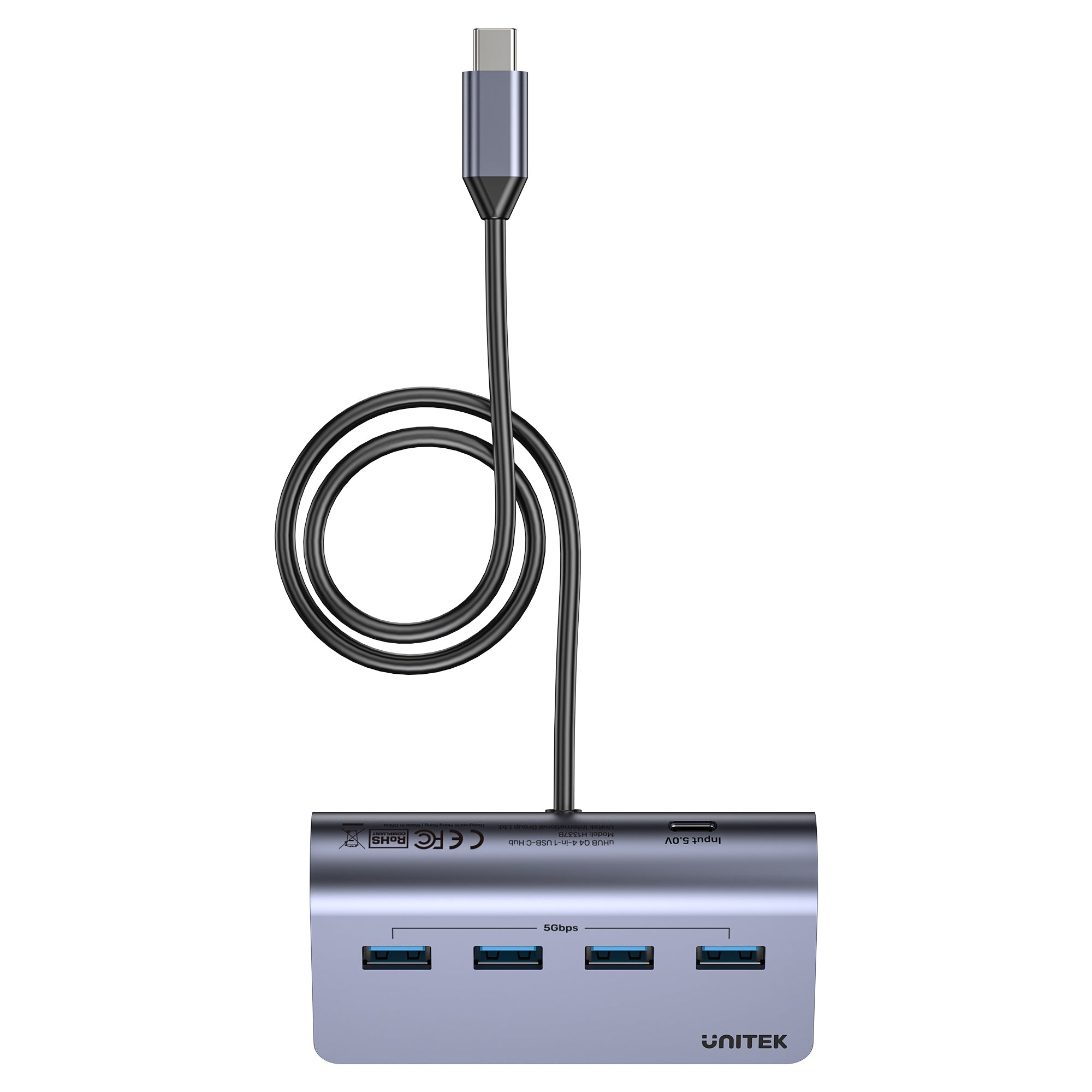 uHUB Q4 4-in-1 USB -C Hub with 4 Ports USB-A