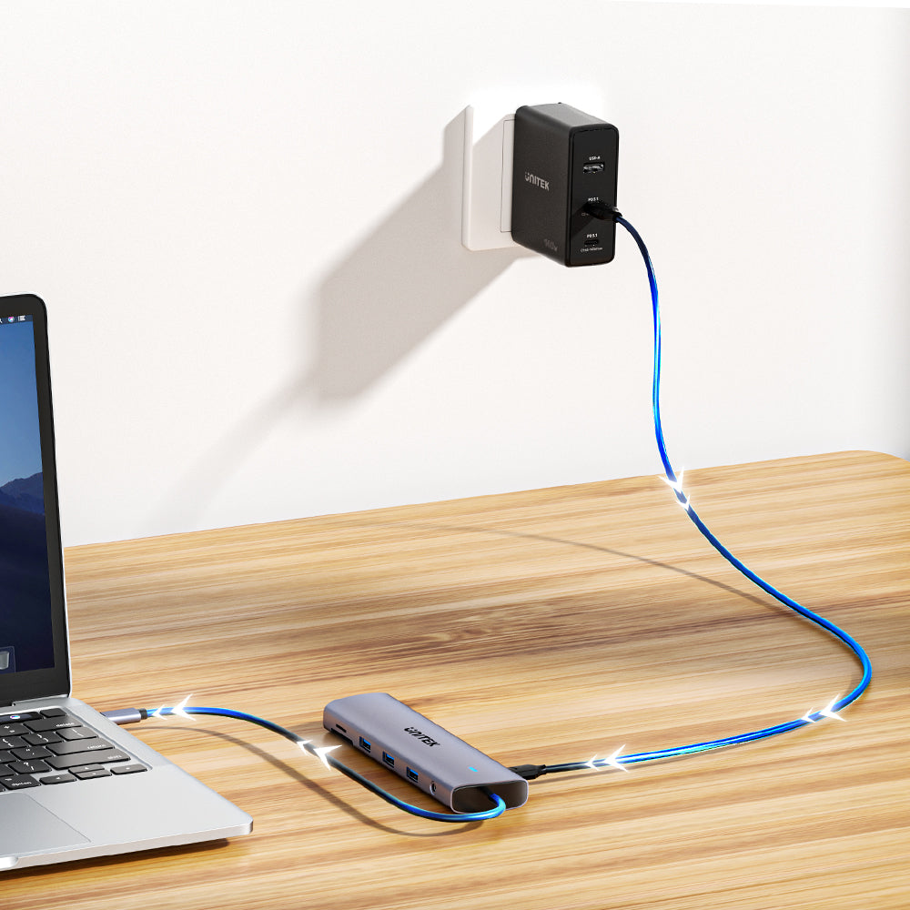 uHUB U11+ 11-in-1 USB-C Hub with Dual Display