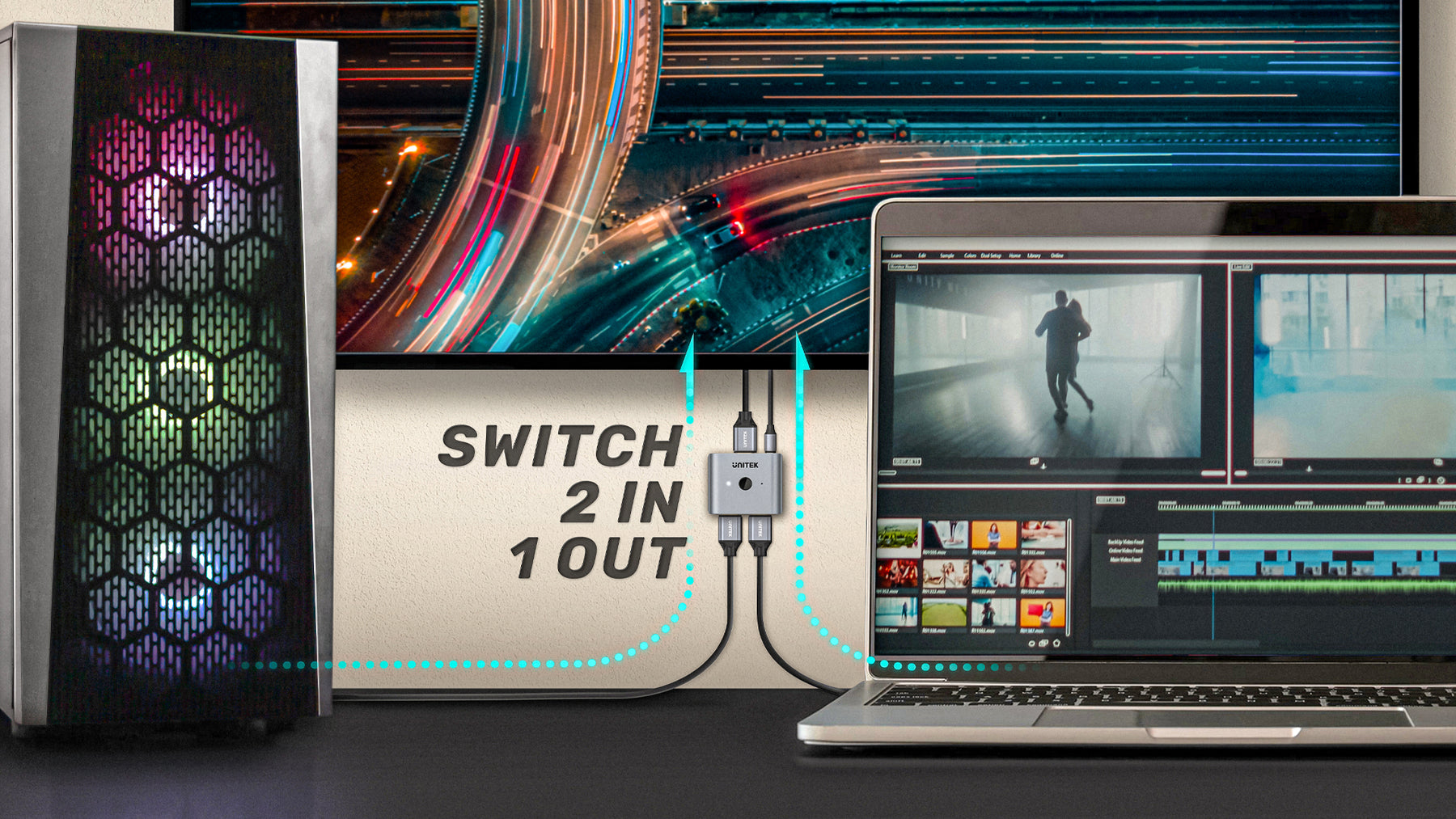 8K HDMI 양방향 스위치