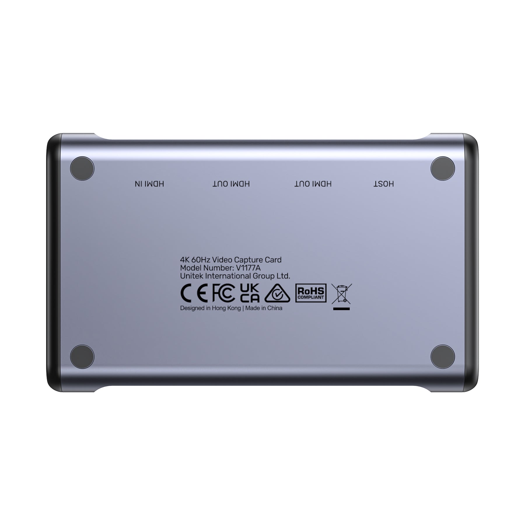 4K@60Hz Video Capture Card (Dual 4K HDMI Loop-out)