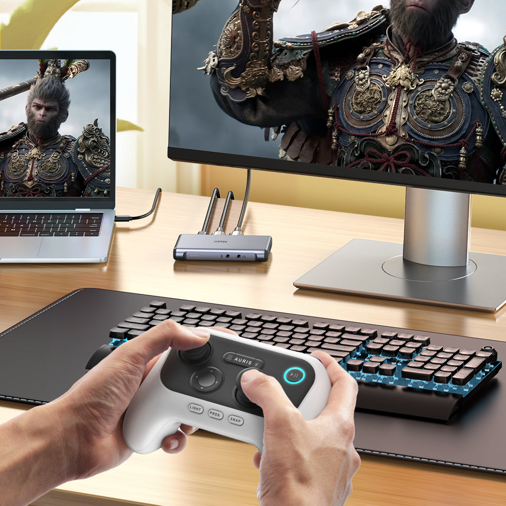 4K@60Hz Video Capture Card (Dual 4K HDMI Loop-out)