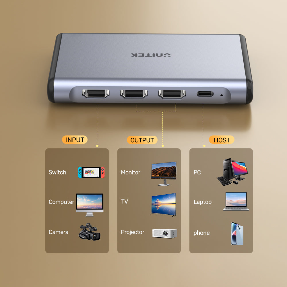 4K@60Hz Video Capture Card (Dual 4K HDMI Loop-out)
