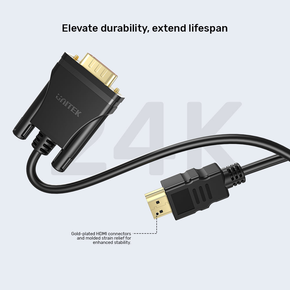 HDMI to VGA Cable