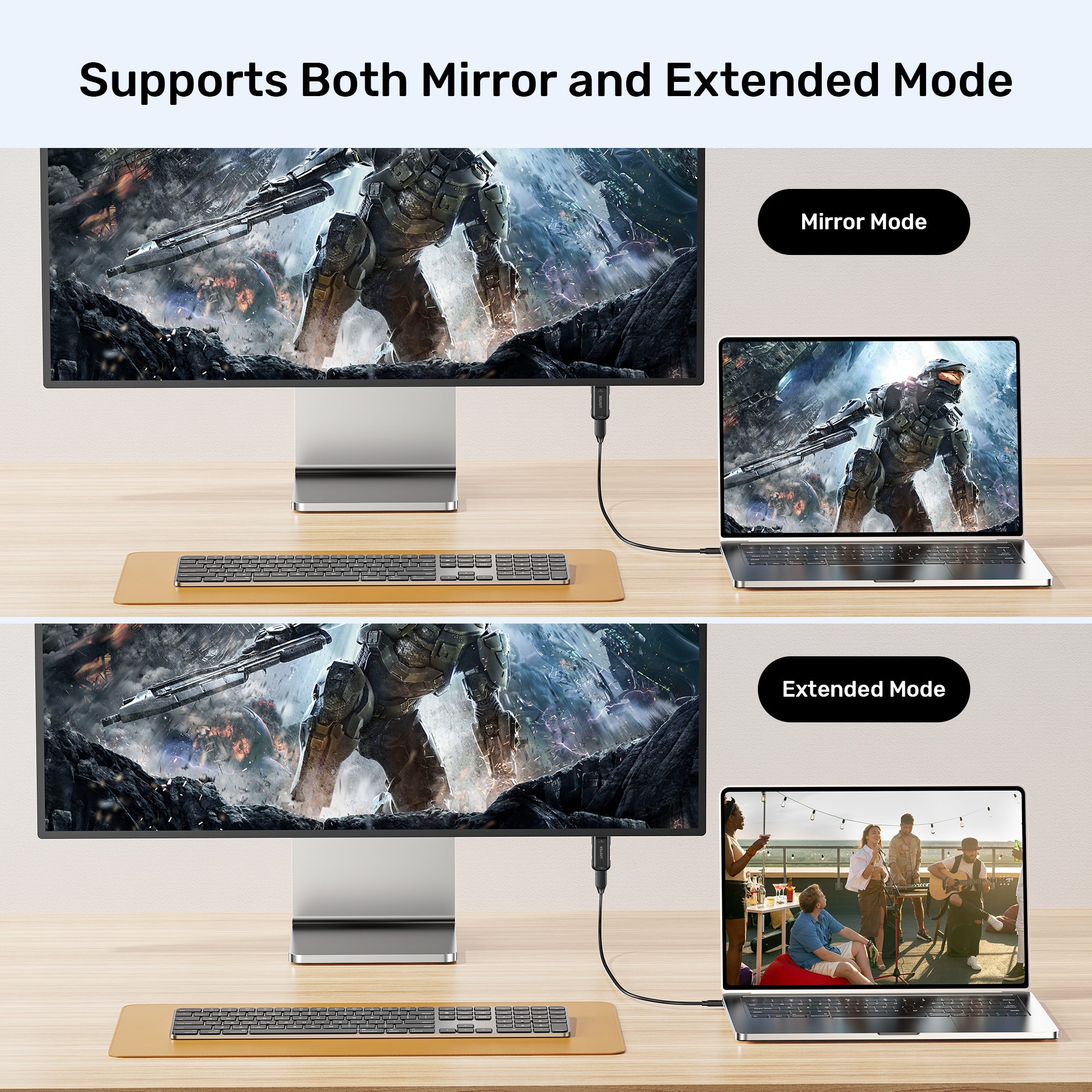 USB-C F to HDMI M Adapter