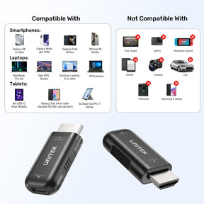 USB-C F to HDMI M Adapter