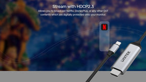 USB-C to HDMI 4K Cable 1.8M