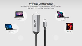 USB-C to HDMI 4K Cable 1.8M