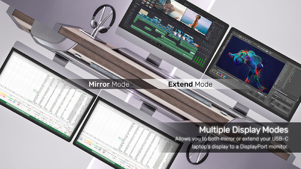 USB-C to DisplayPort1.4 Cable 1.8M