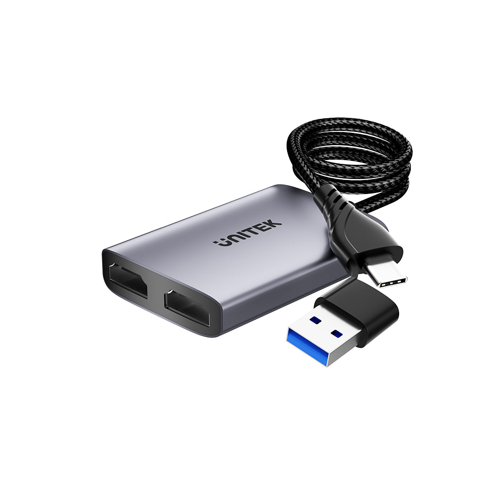 USB C/A Dual HDMI Adapter